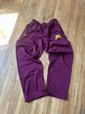 University of Minnesota Maroon Athletic Sweatpants - Nike